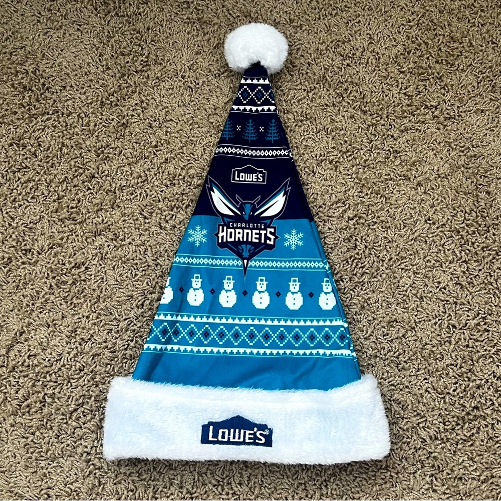 NBA Charlotte Hornets Santa Hat